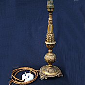 Mid 20th Century Decorative Brass Table Lamp