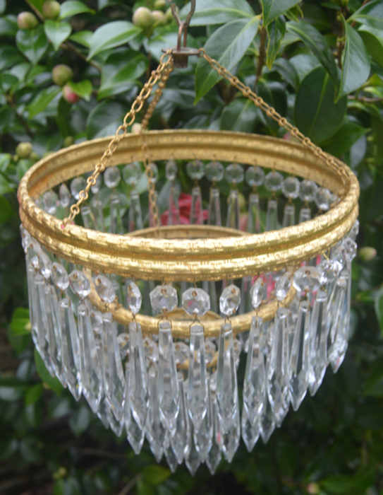 Mid 20th Century 3 Tier Icicle Chandelier