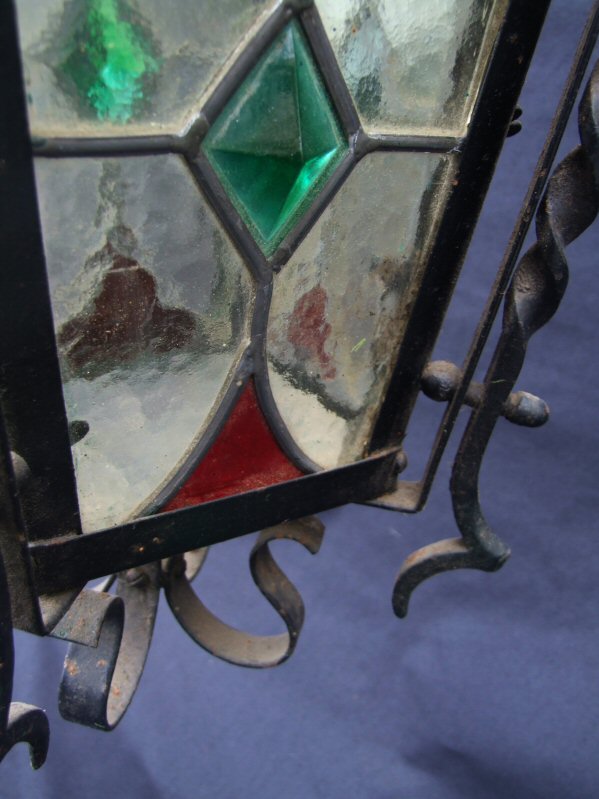 Victorian Wrought Iron Lantern