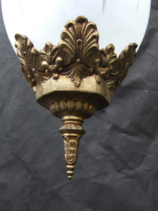 Circa 1930 brass Hall Lantern