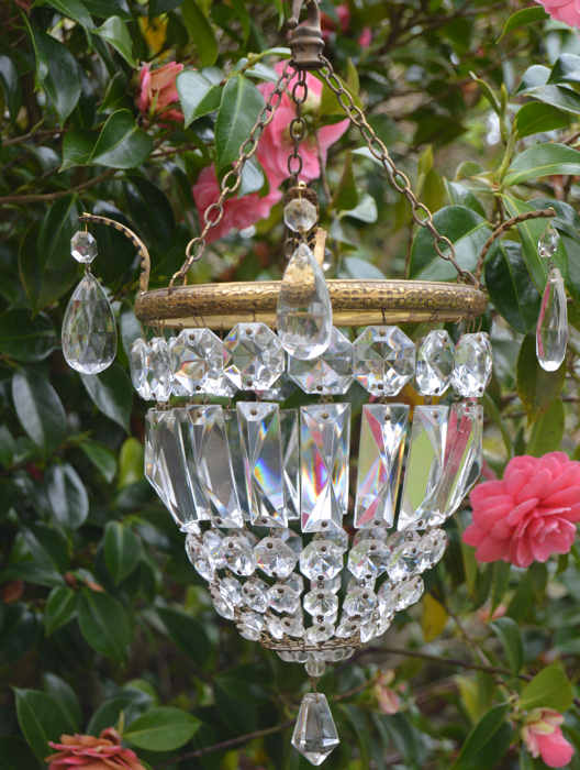 pair of mid 20th Century chandeliers