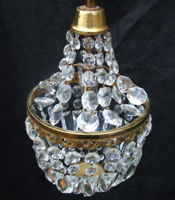 Mid 20th Century Empire Style Chandelier
