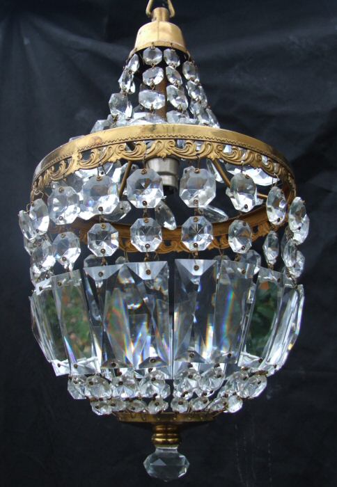 Mid 20th Century Empire Style Chandelier