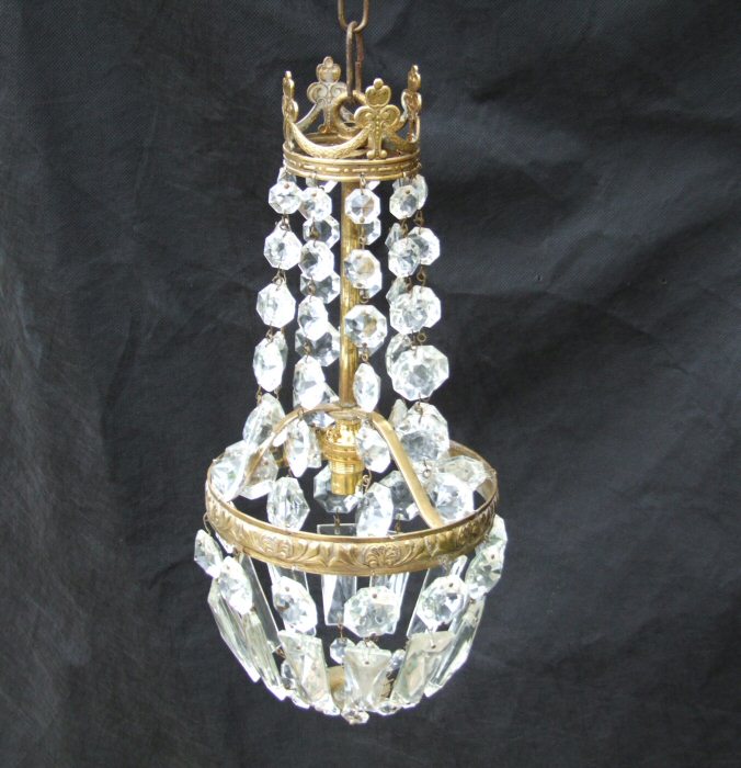Small Edwardian Empire Style Chandelier