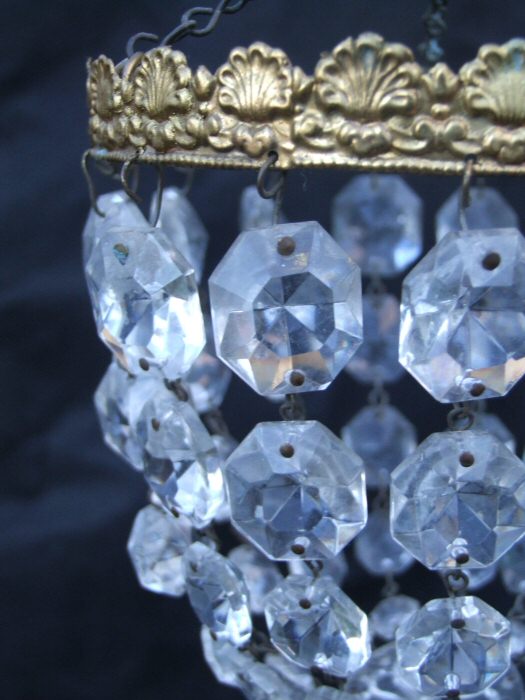 Pair of Small Mid 20th Century Purse Chandeliers